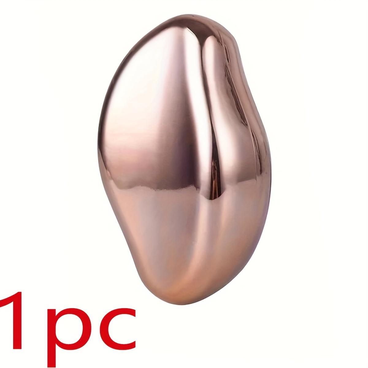 

1шт хрустальный ластик для волос, многоразовый кристаллический ластик для удаления волос, портативный волшебный инструмент для безболезненного отшелушивания волос, моющийся волшебный ластик для волос золотой