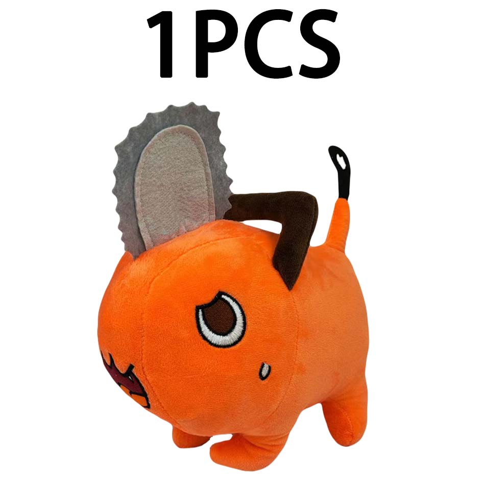Neuer 25cm Pochita Plüsch Kettensäge Kettensägenmensch Plüschtier Niedliches Stofftier Cartoon Anime Weiches Spielzeug Kissen Für Kinder Weihnachtsgeschenke