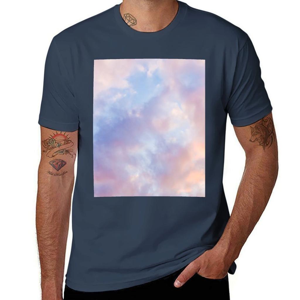 Pink Sky TShirt Trendy Pattern TShirt for Unisex