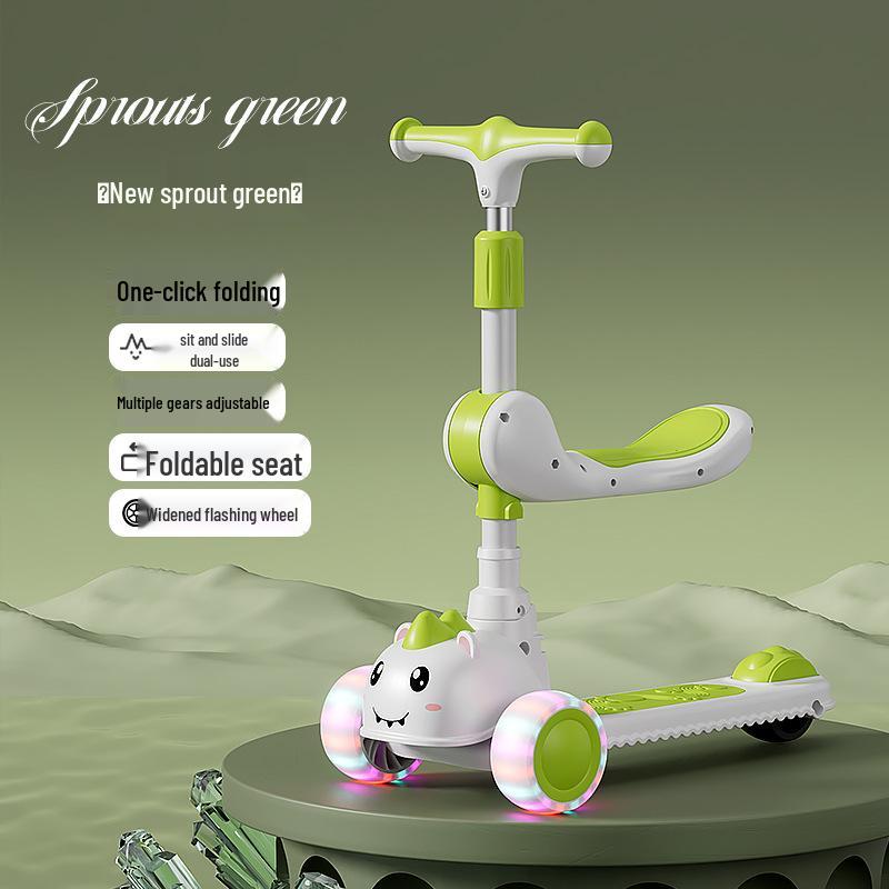 Kids' Folding Scooter - Ages 2-10, Boys & Girls