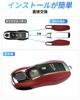Leather Key Key Car Key Protector for Porsche 718 Case, Cover, Macan, Cayenne, Panamera, 911, Boxster, Cayman, (Red)