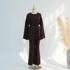 Loriya2025 Dubai Turkey Solid Two-Piece Set LR1131 & LR1132