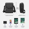 Tigernu Sac messager de haute qualité pour hommes, Mini sac à bandoulière Business décontracté, sac à bandoulière de voyage universitaire