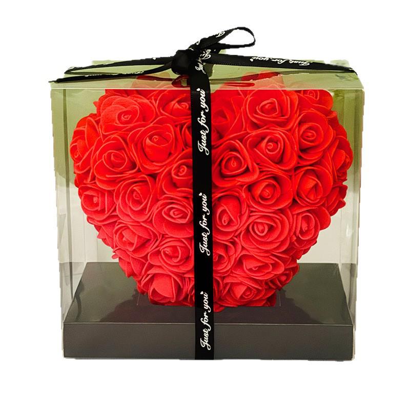 Foam Simulation Rose Love Gift Box Set for Valentine's Day & Teacher's Day