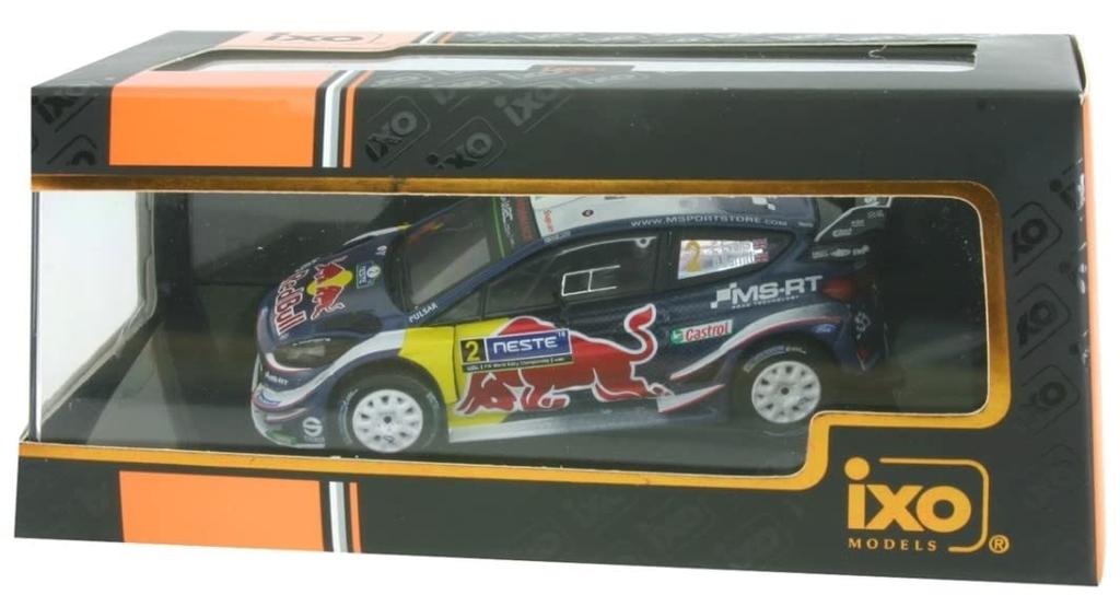 ixo Ford Fiesta WRC 2018 Rally Finland RAM685 #2 E.Evans/D.Barrit