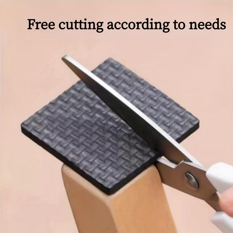 30pcs Thickened Anti Scratch and Anti-wear Soundproof Table and Chair Footrest Square Black Self-adhesive EVA Bench Sofa Furniture Protection Mat