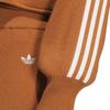 Adidas Originals Premium Zipper Hoodie Color Block Short Knit Sports Hoodie Women Hoodies Wild-Brown JI7062