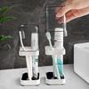 Dustproof Toothbrush & Holder Set with Mouthwash Cup for Home & Dorms