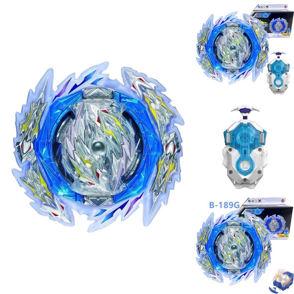 Beyblade Burst B-189 Święta Włócznia Winowajcy Kr Mds-2 Kolorowy Bączek Z Uchwytem Wyrzutni