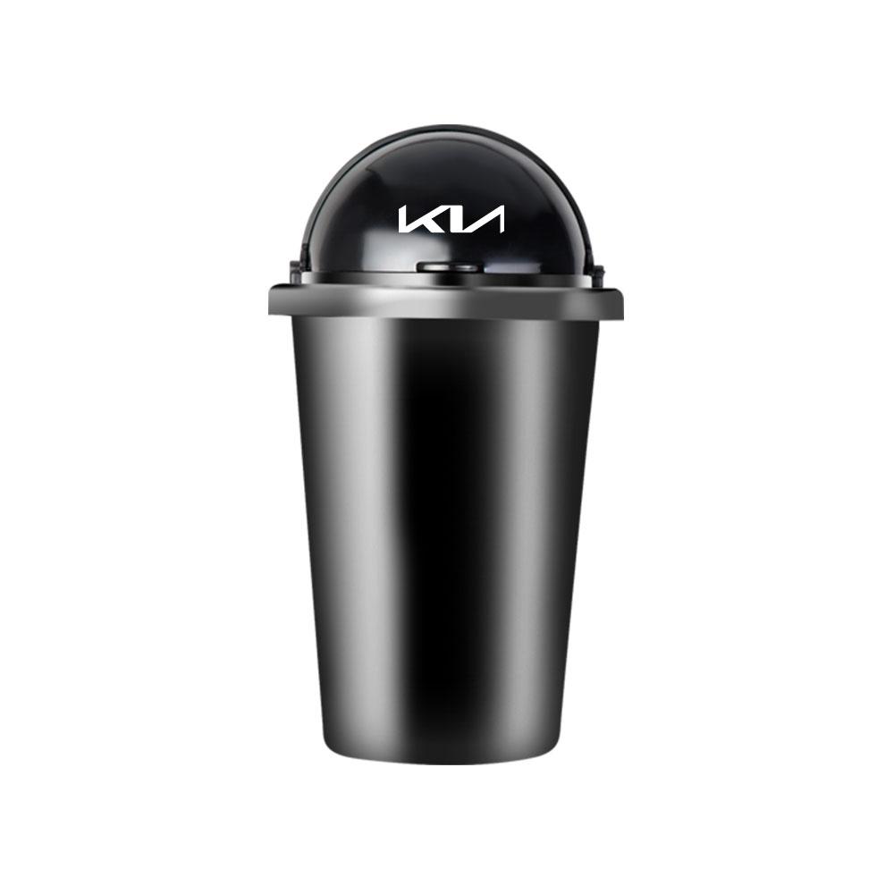 Car Styling Logo Trash Bin Trash Cleaning Storage Box For Kia Sportage Rio 3 Soul Picanto EV6 Cerato Auto Storage Accessories xmwcj44