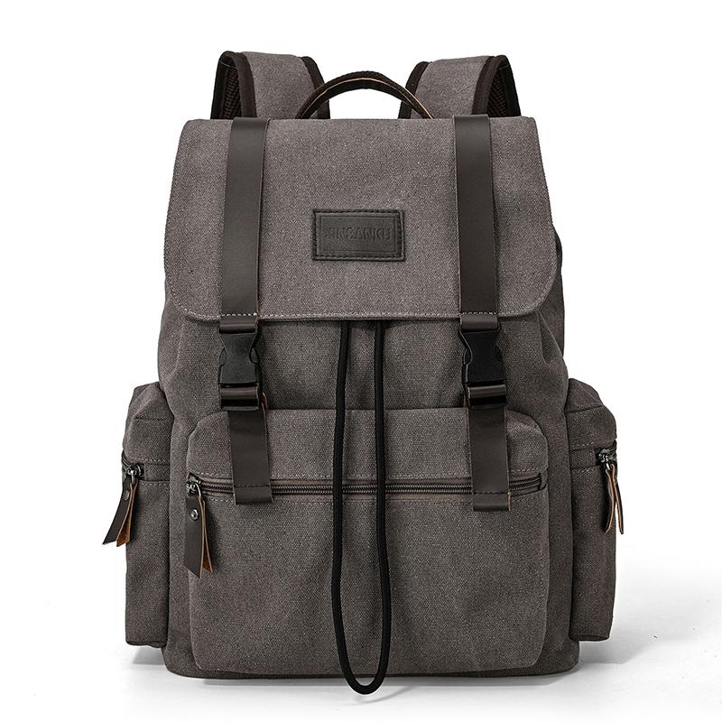 Fashional Man's Backpack High Quality Man's Bags Large Capacity Computer Bag Solid Color Simple Style School Bag Handbag For Man