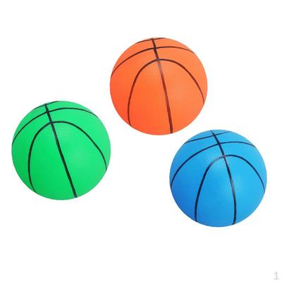 3 Pieces Mini Basketball Pet Dog Toy Bouncing Balls Park