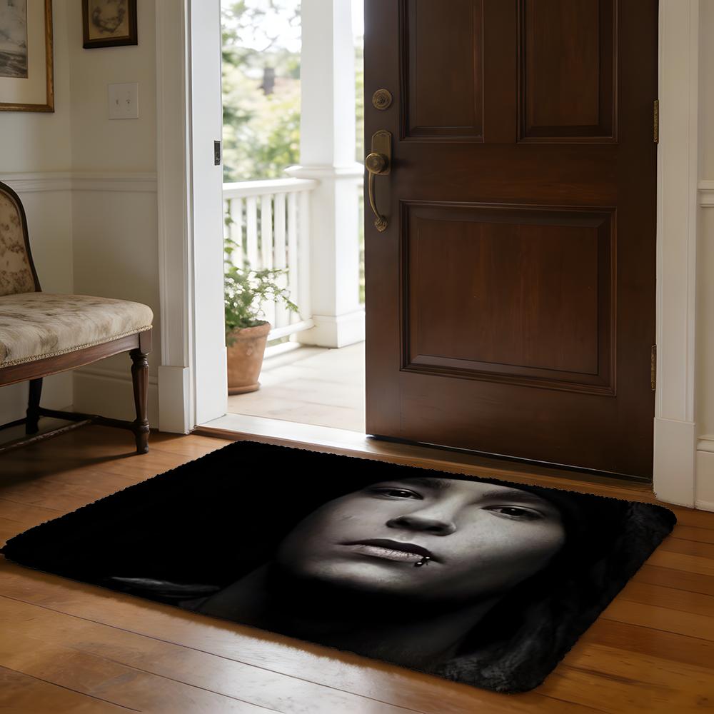 Tom KKaulitz TTokio HHotel Band Floor Mat Soft Flannel Absorbent Mat Non-Slip Rug Home Bedroom Bathroom
