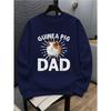 Cute Piggy Dad Fun Parent-Child Matching Kids Pullover with Cartoon Pattern Fashion Casual Top