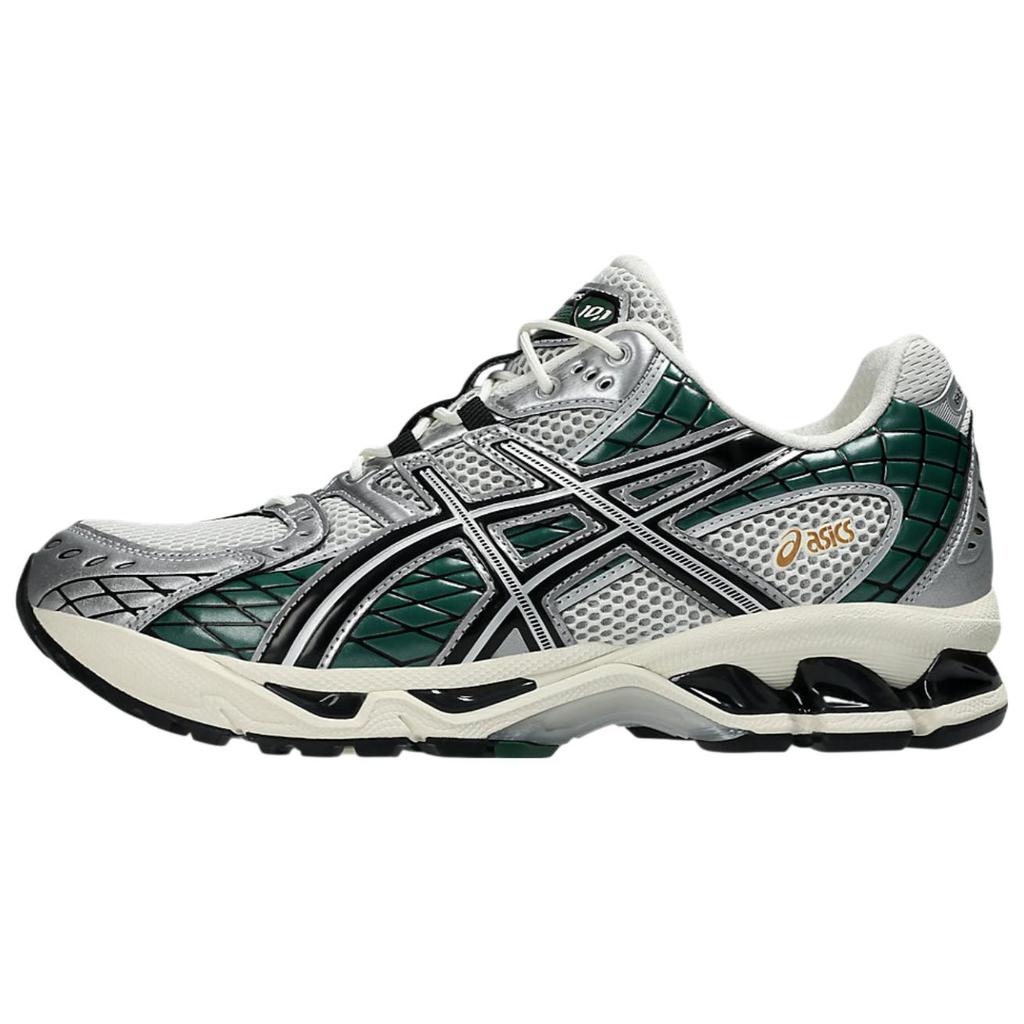 New Asics GEL Nimbus 10.1 Abrasion Resistant Low Top Running Shoes Unisex Black Silver 1203A761-101