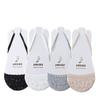 Women's Summer Thin Lace Halter Top Invisible Anti Slip Heel Half Length Socks
