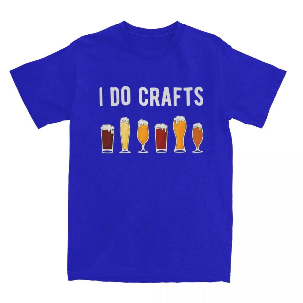 I Do Crafts Beer Lover Shirt Merchandise Men Women  Vintage Home Brewing T-shirt Short Sleeve Tops New Arrival