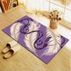2025 New Purple feathers Carpet Rug for Living Room Bedroom Home Sofa Decoration,Kids play Non-slip Floor Mat