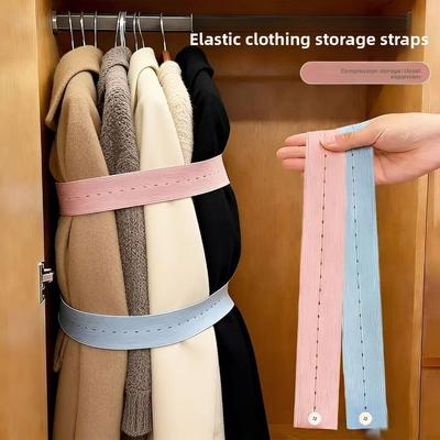 Sangle enroulable pour rangement de vêtements Lala, Sangle d'attache pour rideaux, Sangle d'attache pour vêtements de rideaux, Sangle d'attache pour couette, Sangle d'attache pour literie