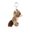 NICI Keyring Raccoon Dog 10cm Keychain Bean Bag
