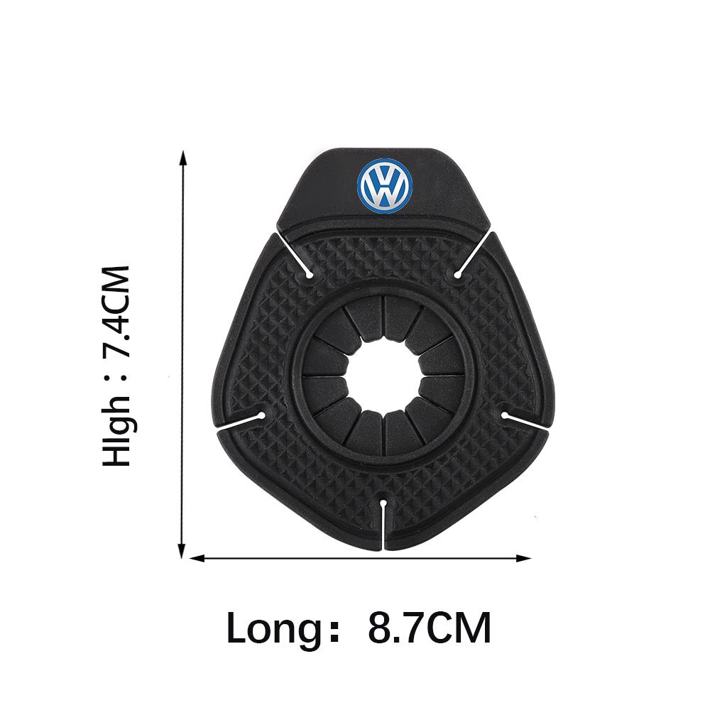 ADMVN1 2PCS Silicone Car Windshield Wiper Arm Hole Protective Cover For Volkswagen VW Polo Tcross Golf Tiguan Touran CC GTI B6 MK7 MK4