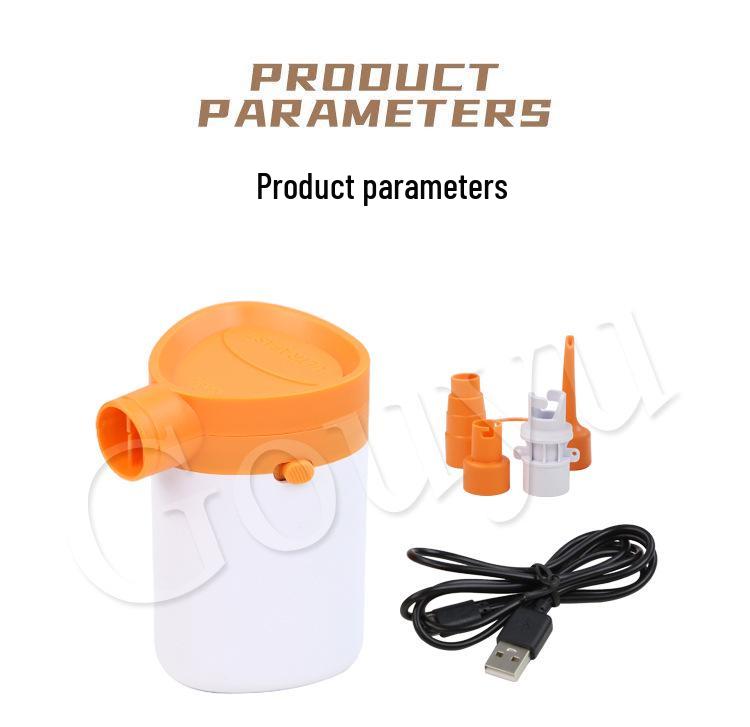 Portable Multifunctional Electric Air Pump for Camping and Outdoors