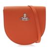 Vivienne WeStwood Women S Saffiano Saddle croSSbody Bag 43030097 L001n F401