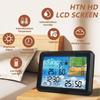 WiFi Connect Weather Stations Digital Thermometers Hygrometer Weather Clock Calendar Atmospheric Pressure Monitor Device