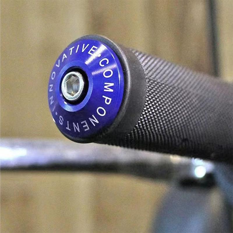 2pcs Universal Motorcycle Handle Bar End Weight Handlebar Grips Cap Anti Vibration Plug