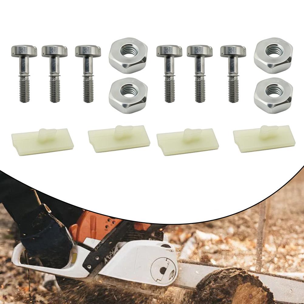 Chainsaw Top Cover Screw Kit 14 Pcs for Models For MS231 MS241 MS251 MS271 MS291 with Bar Nut and Bumper Strip