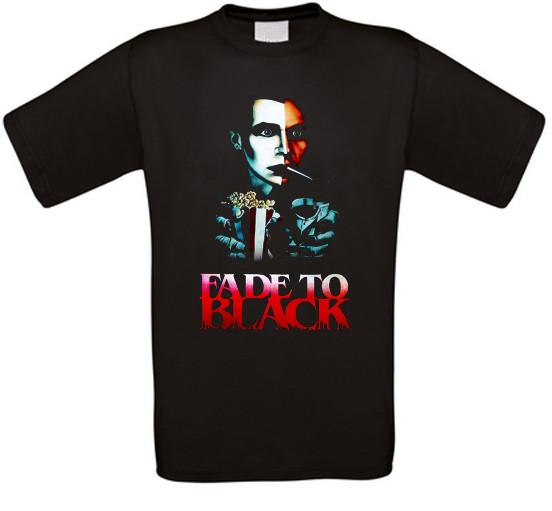 Fade to Black Horror Cult Movie T-Shirt All Sizes XXXXL