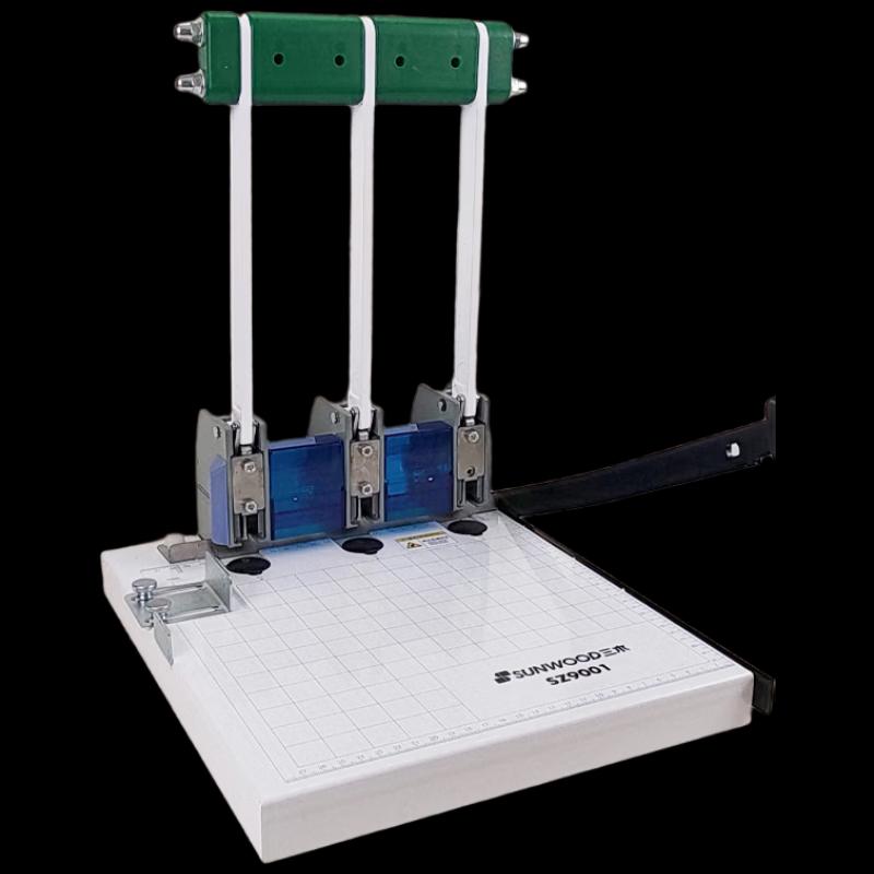 SUNWOOD SZ9001 150-Page Adjustable 3-Hole Binding Machine