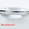 Car Door Handle Bowl Scratch Transparent Stickers Protective Invisible Silicon Rearview Mirror Anti-collision Protection Strip