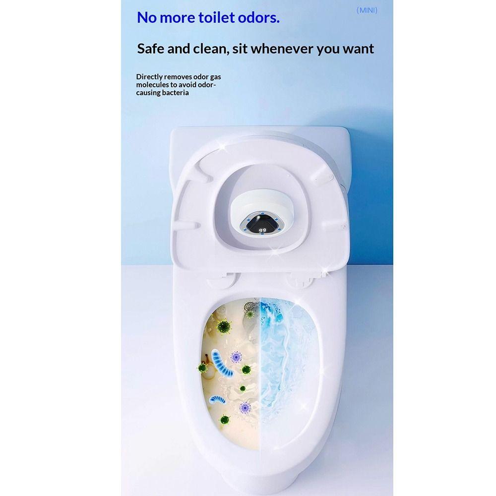Automatic Induction Toilet Lid Clean UV Light IPX4 Waterproof Smart Toilet Seat Sanitizer  Home Use