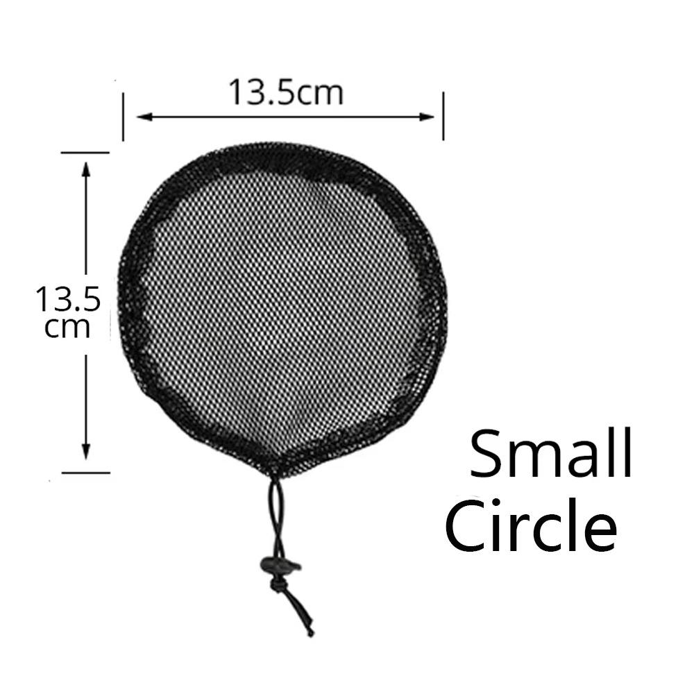 Elastic Drawstring Drawstring Ponytail Net Mesh Clips Ponytail Wig Cap  Women Circle-S