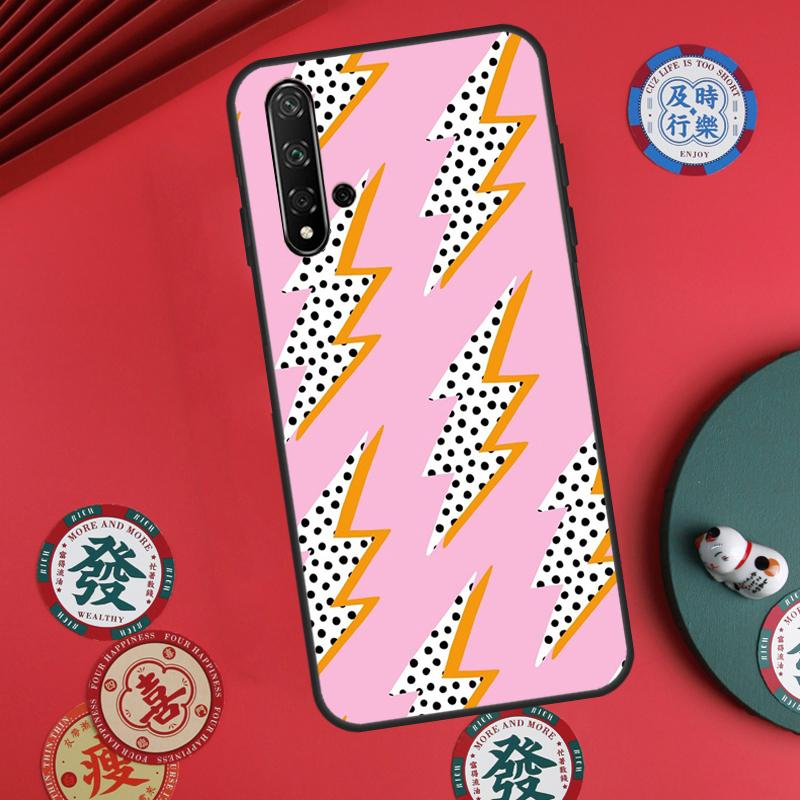 Lightning Bolt For Huawei Nova 12s 7i 8i 11i 12i Y73 Y70 Y90 Y60 Y72 Y61 Y91 9 10 SE P30 Pro P40 Lite Case