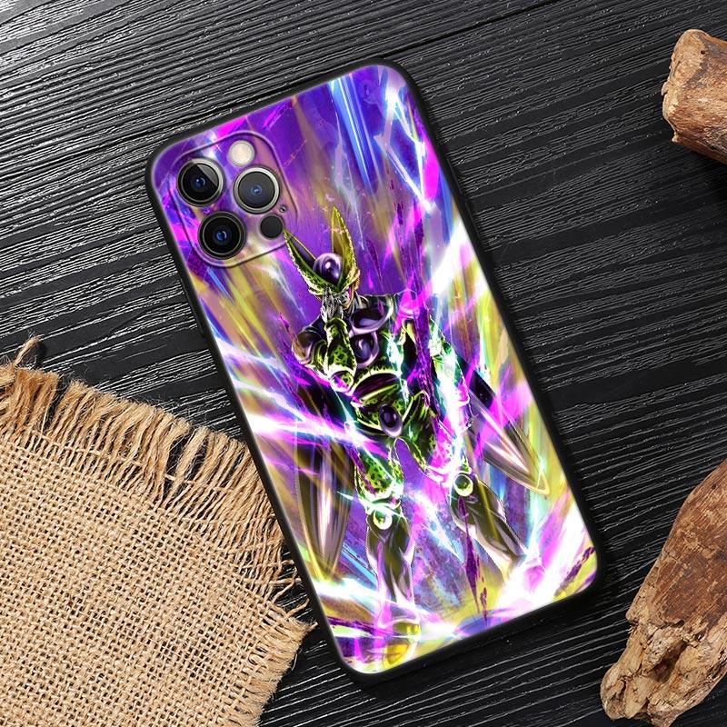 Dragons Balls Cell Anime Funda For Iphone 17 Case For iPhone 16 15 11 12 13 Mini 17 Pro Max 16 Plus 17E 16E Air Case Soft Cover