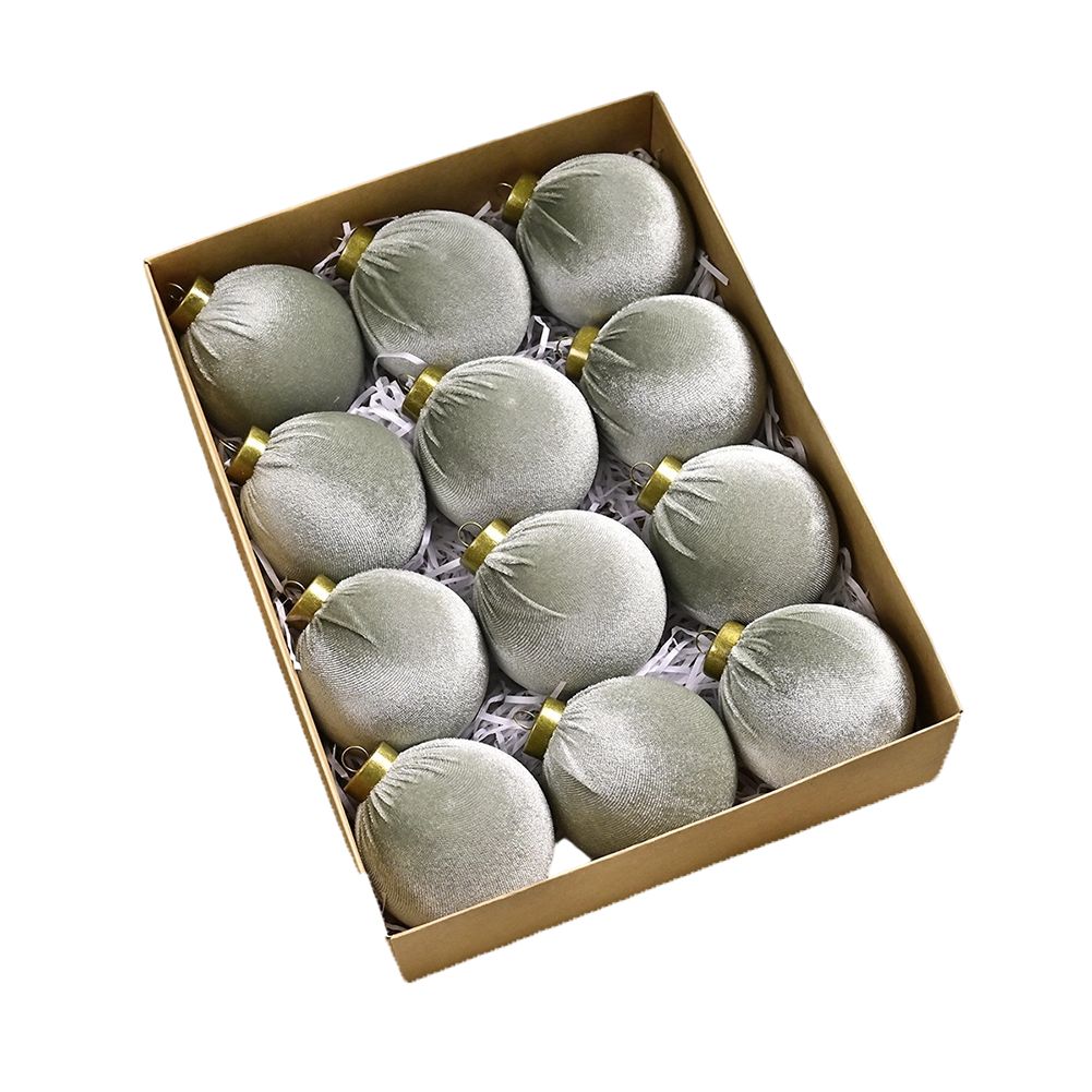 Christmas Party Decor Navy Blue Christmas Ornaments Presentation Box For Gifts Holiday Tree Decor Matching Ornament Collection