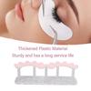 Eyelash Tweezer Holder 8 Hole Pink Thickened Plastic Lash Extension Tweezers Stand for Beauty Salon