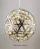 Golden Sparkle Chandelier for Shopping Malls, Hotels, Bars, Clothing Stores, Cafes, Stairs, & Restaurants