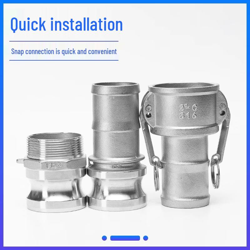 deli 304 Stainless Steel Quick Hose Connector