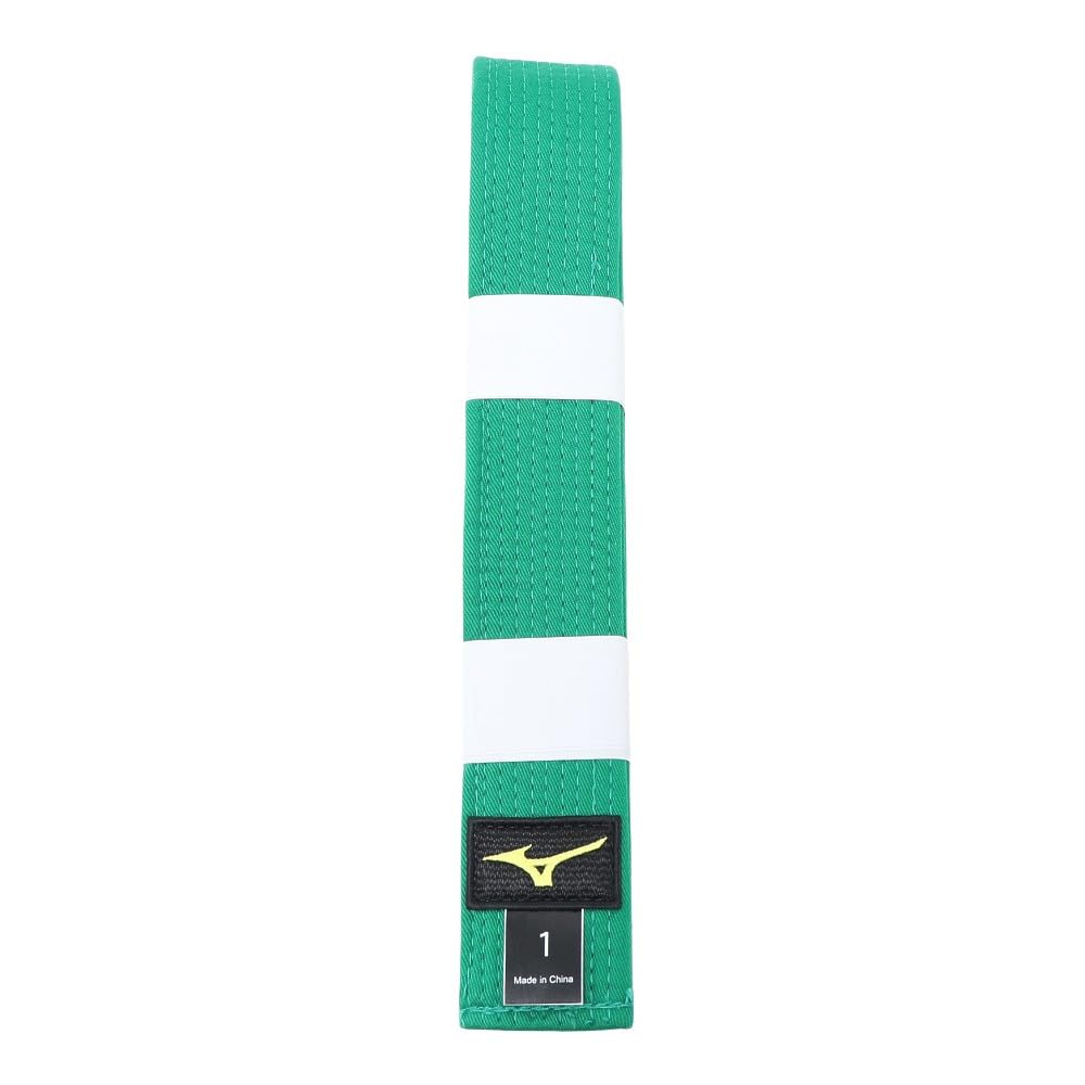 mizuno judo belt green 4 зелёный