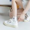 Spring and summer white socks women's embroidered short socks versatile short socks sports style women's socks student socks cotton socks thin