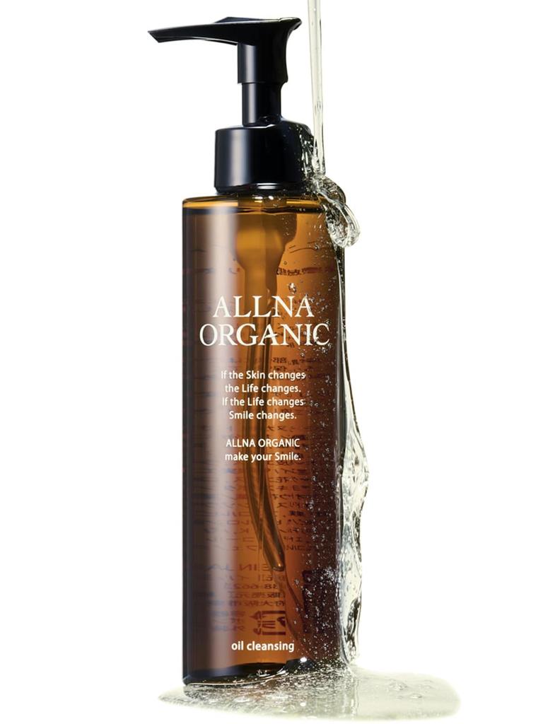 Allna Organic Cleansing Oil, Makeup Remover, 200ml, No Wash Required, Pore Care
