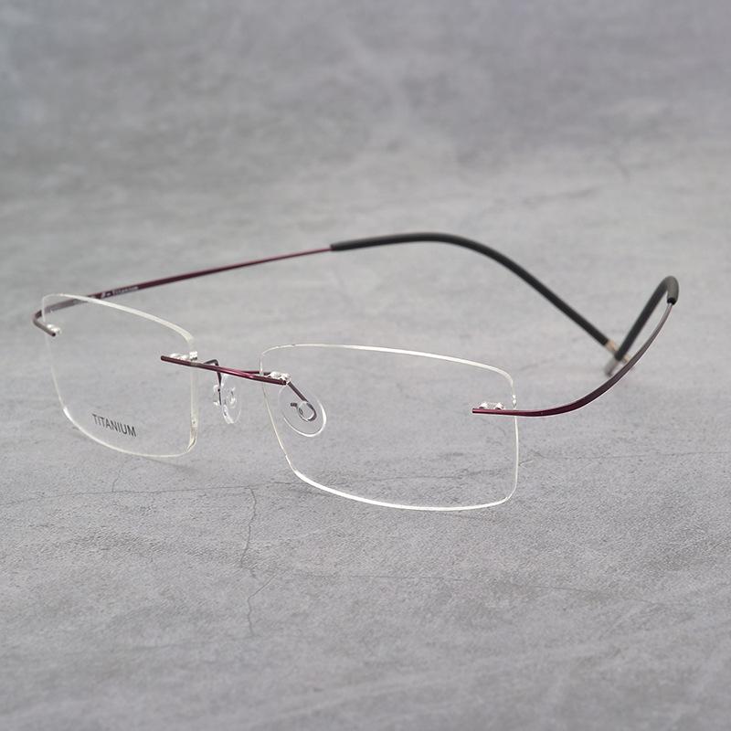 Ultralight  Memory Titanium Rimless Reading Glasses Business Frameless Men&Women Presbyopic Eyeglasses Diopter 0 To +4.0