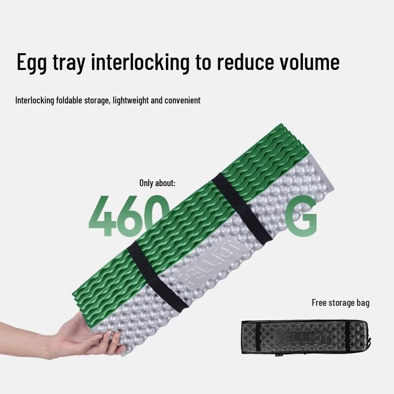 Pelliot Single Person Egg Crate Folding Camping Mat One Size