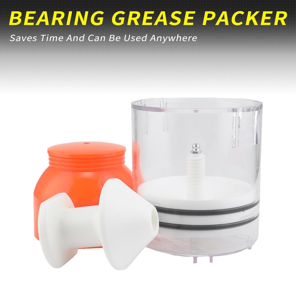 Handy Packer Bearing Packer, Automotive Wheel Bearing Grease Packer Tool Portable Bearing Packer