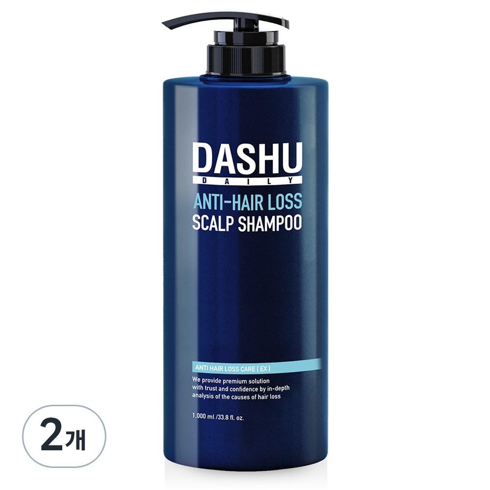 Dashu Daily Herbal Scalp Gold Shampoo EX 1L 2 Stück