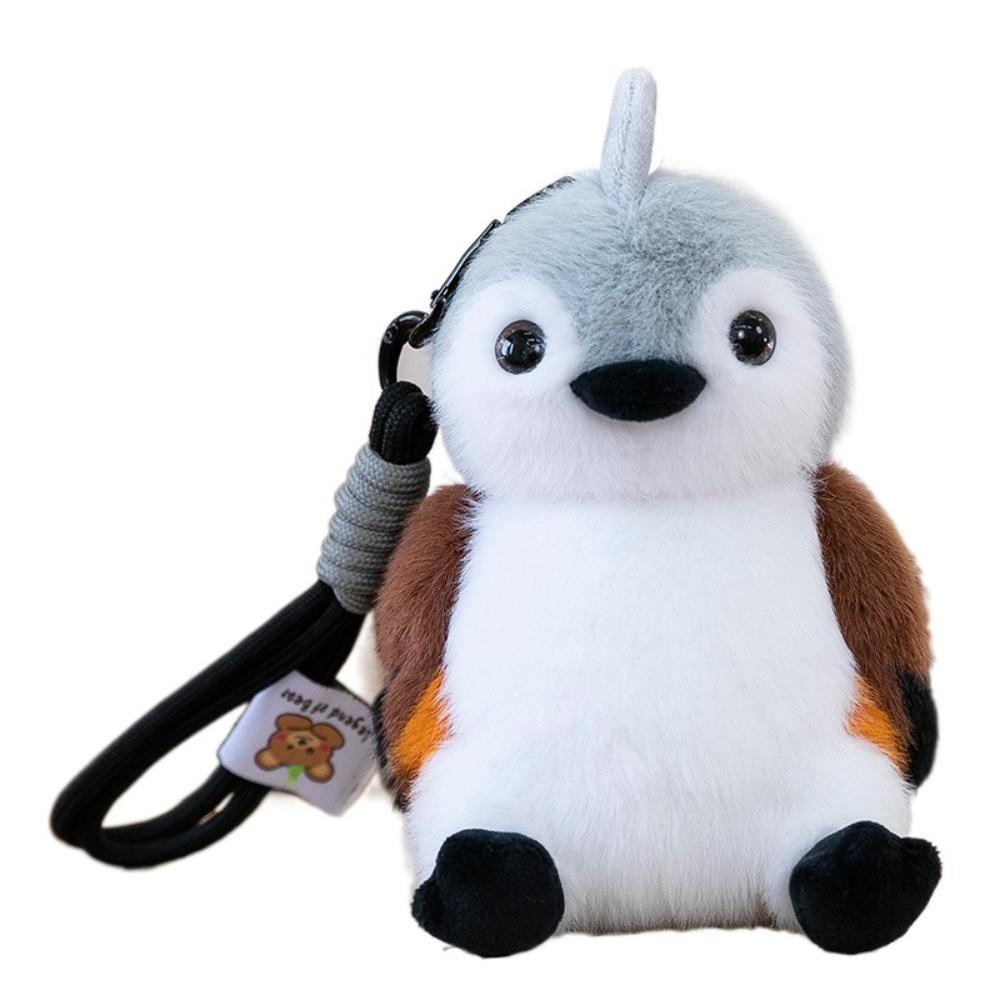 

Simulation Bird Plush Keychain Realistic Furry Birds Keyrings Bird Doll Pendant Boys and Girls Style 10