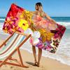 Floral Paradise Design Beach Towel Beach towel quick-drying for travel outdoor sports jogging beach and swimming